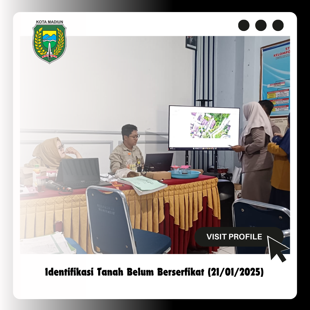 Identifikasi Tanah Belum Bersertifikat Tahun 2025