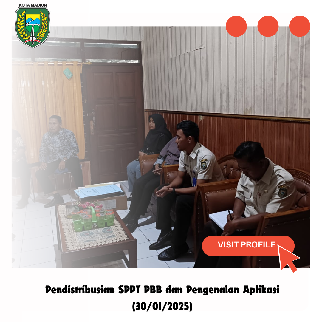 Pendsitribusian SPPT PBB Tahun 2025