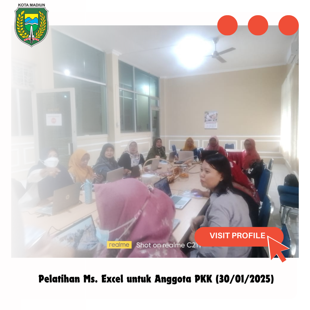 Pelatihan Ms Exccel untuk Anggota P