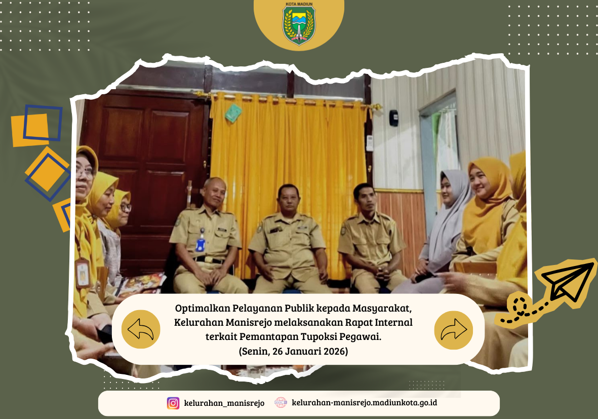 Optimalkan Pelayanan Publik, dengan Rapat Tupoksi Pegawai