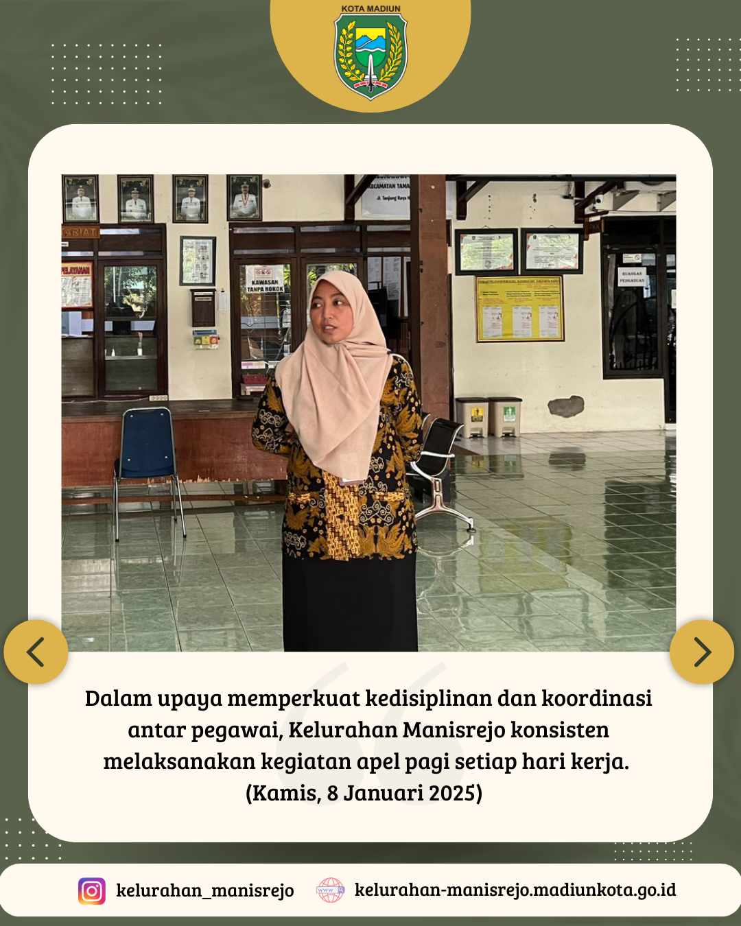 Galakkan Kegiatan Apel Rutin Pegawai