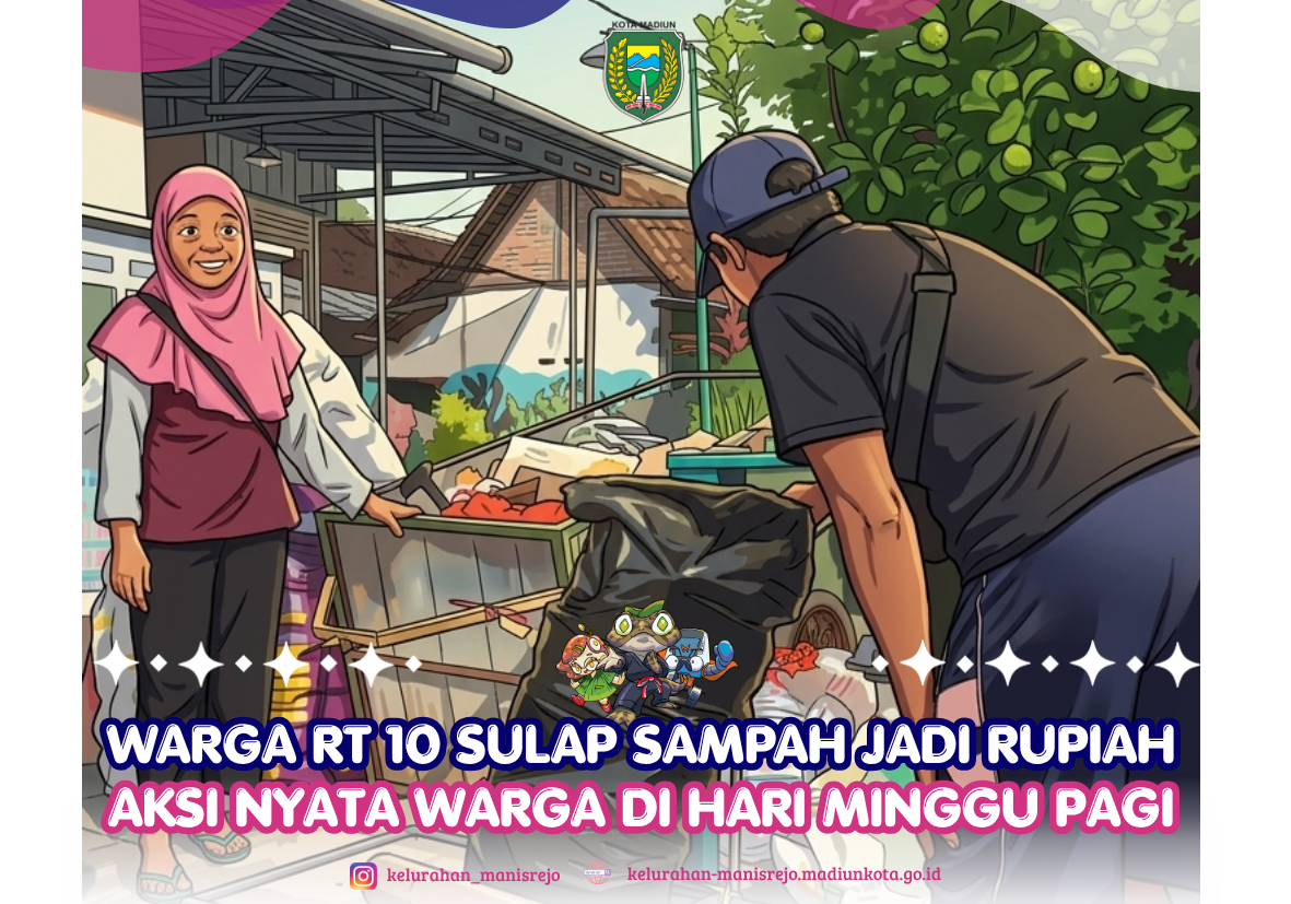 Minggu Pagi Laksanakan Warga RT 10 Laksanakan Bank Sampah