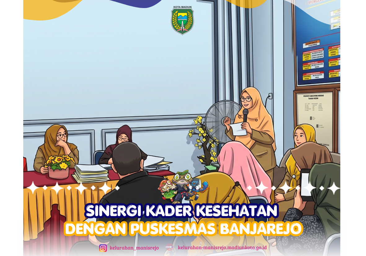 Pertemuan Kader Kesehatan dengan Puskesmas Banjarejo
