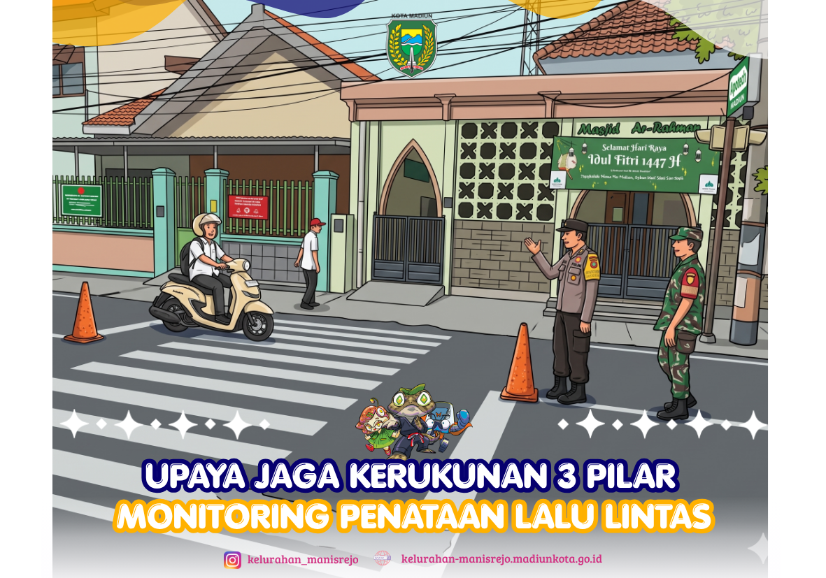 Upaya Jaga Kerukunan 3 Pilar Monitoring Penataan Lalu Lintas