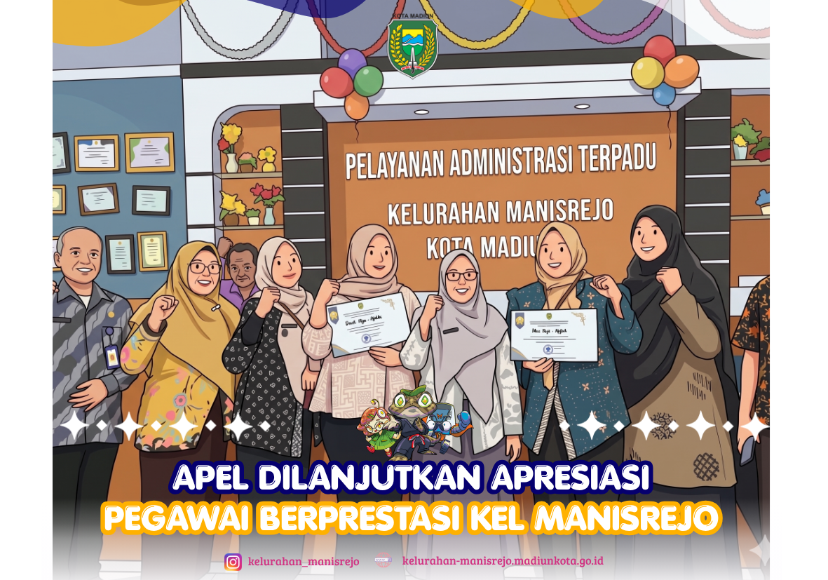 Apel dilanjutkan Rapat Internal Pegawai Kelurahan Manisrejo
